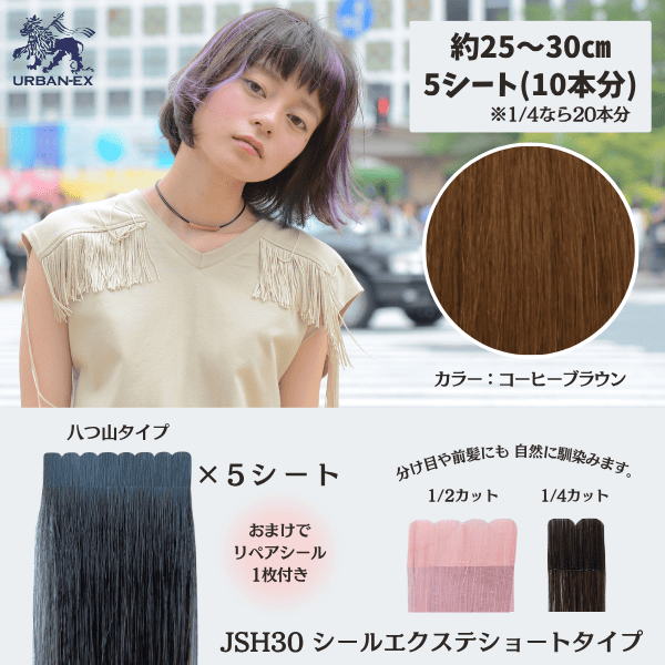 セールJSH30 -コーヒーブラウン-5シート